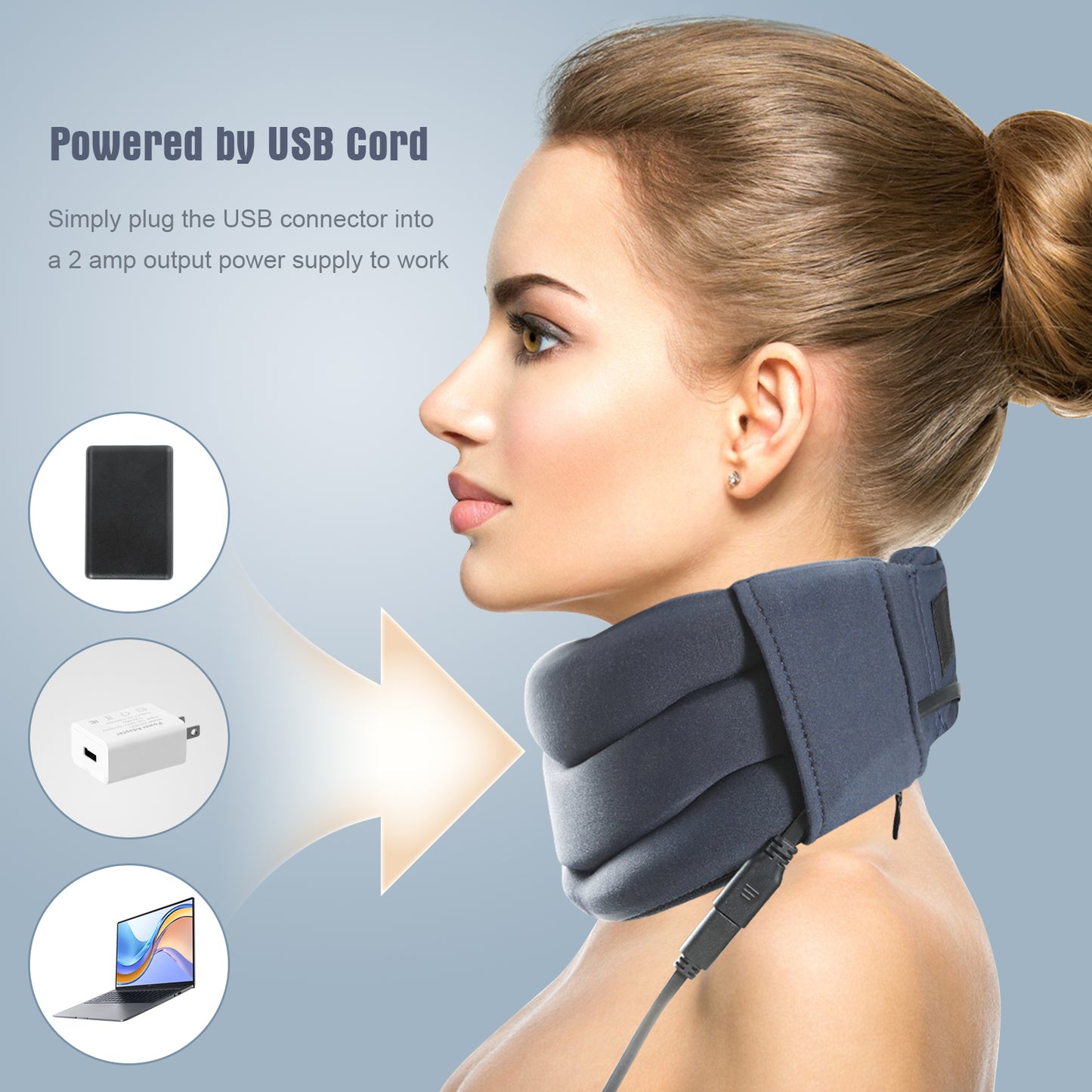 Neck Brace for Neck Pain and Support for Women, Men, Cervical Collar