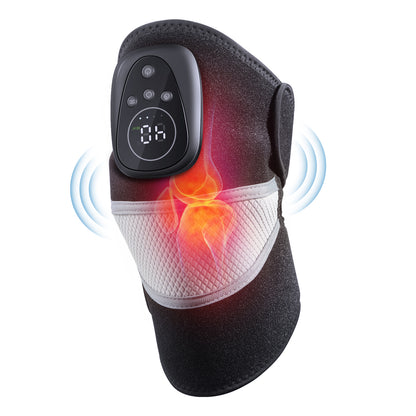 Knee Brace with Heating Pad and Massager